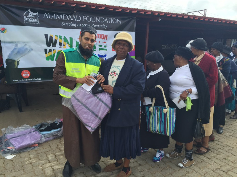 The Al-Imdaad Foundation OWW 2015 Blanket Distribution in Soweto